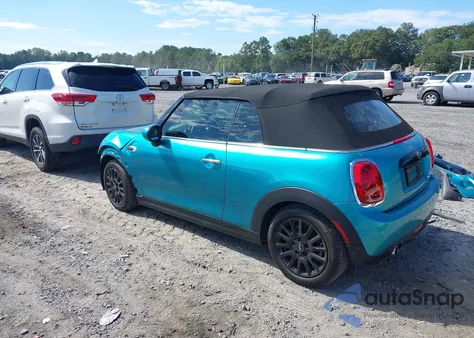 2021 Mini Convertible Cooper из США, поврежденный, VIN WMWWJ3C08M3M43101